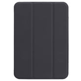 Funda de cuero PU ultrafina con tapa horizontal, doble cara, clip magnético sin hebilla, soporte plegable en tres direcciones y función de suspensión/activación, para iPad mini 2024/mini 6